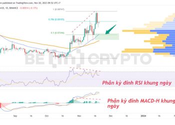 Phân tích kỹ thuật DOGE 20/11: Có dấu hiệu điều chỉnh, đâu là vùng mua lại tốt?