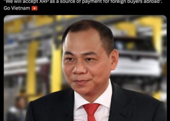 Giá XRP tăng mạnh sau tin đồn Vinfast chấp nhận XRP là phương tiện thanh toán