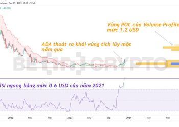 Phân tích kỹ thuật ADA 9/12: Ghi nhận nến tuần tăng mạnh nhất 2 năm qua, chính thức x2