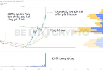 Giá Ronin (RON) dump mạnh sau khi được niêm yết Binance, liệu giá sẽ phục hồi?
